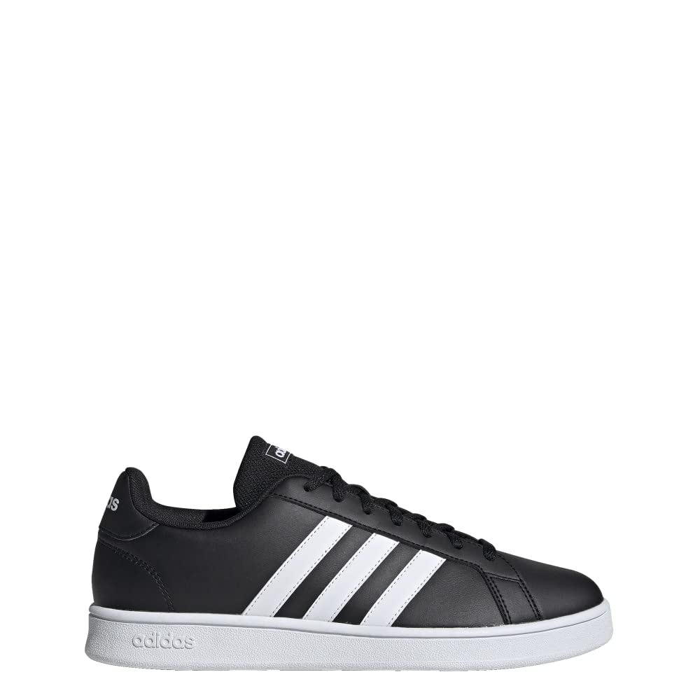 adidas Gran Court Base Tennis Shoe (Numeric_11_Point_5) Black/White