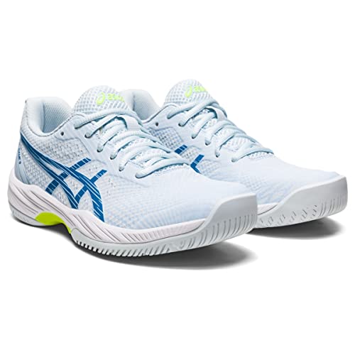 ASICS Women's Gel-Game 9 Tennis Shoes, 11, Sky/Reborn Blue