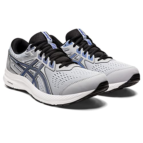 ASICS Men's Gel-Contend 8 Running Shoes, 11, Piedmont Grey/ASICS Blue