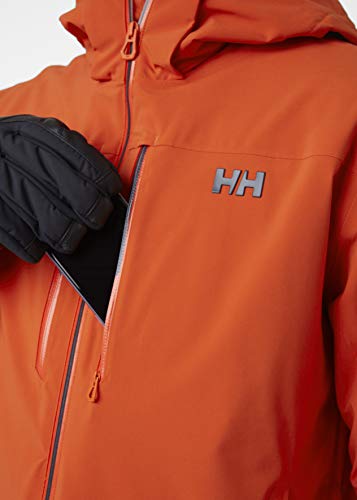 Helly-Hansen Alpha Lifaloft Jacket for Men - Lightweight, Insulated, Waterproof, Breathable, Winter Outdoor Jacket, 300 Patrol Orange - M