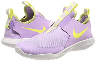 Nike Kids' Preschool Flex Runner Running Shoes (2.5, Lilac/Lemon Twist, Numeric_2_Point_5)