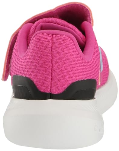 adidas Baby Run Falcon 3.0 Shoe, Lucid Fuchsia/Blue Dawn/Black, 6 US Unisex Infant