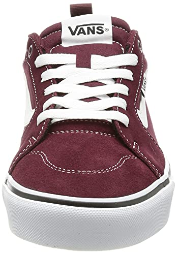 VANS Men's Low-Top Trainers Sneaker, Suede Canvas Port Royale White, 10.5