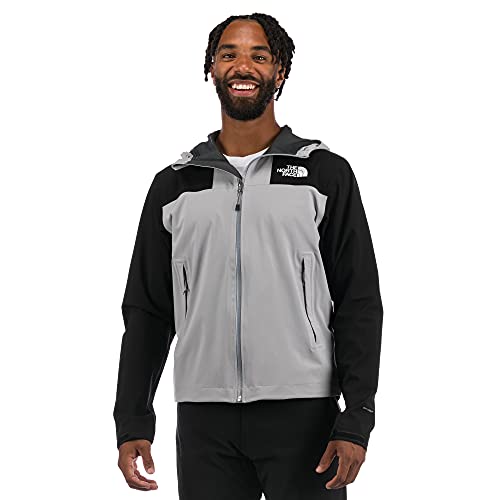 THE NORTH FACE All Proof Stretch Shell Mens Jacket Meld Grey Sz XL