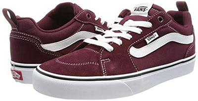 VANS Men's Low-Top Trainers Sneaker, Suede Canvas Port Royale White, 10.5