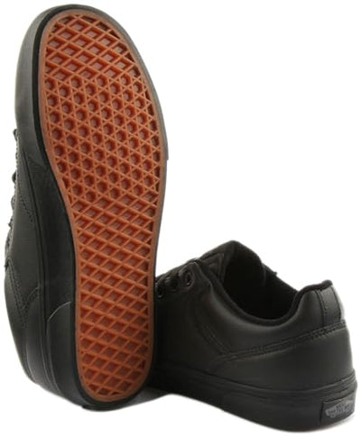 Vans Men's Sneaker, Tumble Black Black, 7