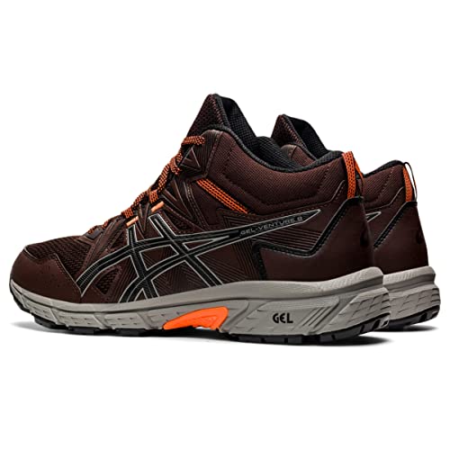 ASICS Men's Gel-Venture 8 Mid Top Running Shoes, 12.5, Coffee/Clay Grey