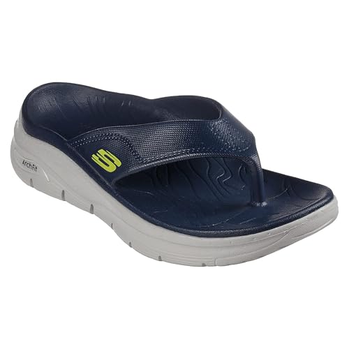 Skechers Foamies Arch Fit Flip Flop243158 Mens Sandal 11 DM US Navy