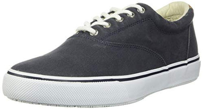 Sperry Mens Striper LL CVO Sneaker, Navy, 7.5