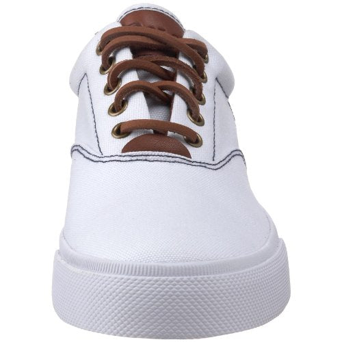 POLO RALPH LAUREN Men's Vaughn Fashion Sneaker, White, 10 D US