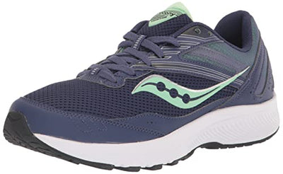 Saucony Women's Cohesion 15 Running Shoe, Cobalt/Mint, 9