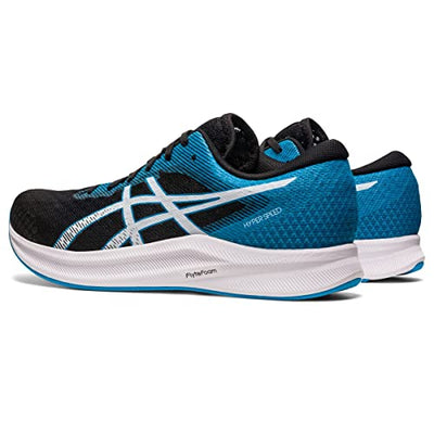 ASICS Men's Hyper Speed 2 Running Shoes, 9.5, Black/Island Blue