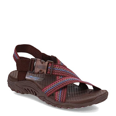 Skechers Reggae - Rise & Shine Chocolate Multi 10 B (M)