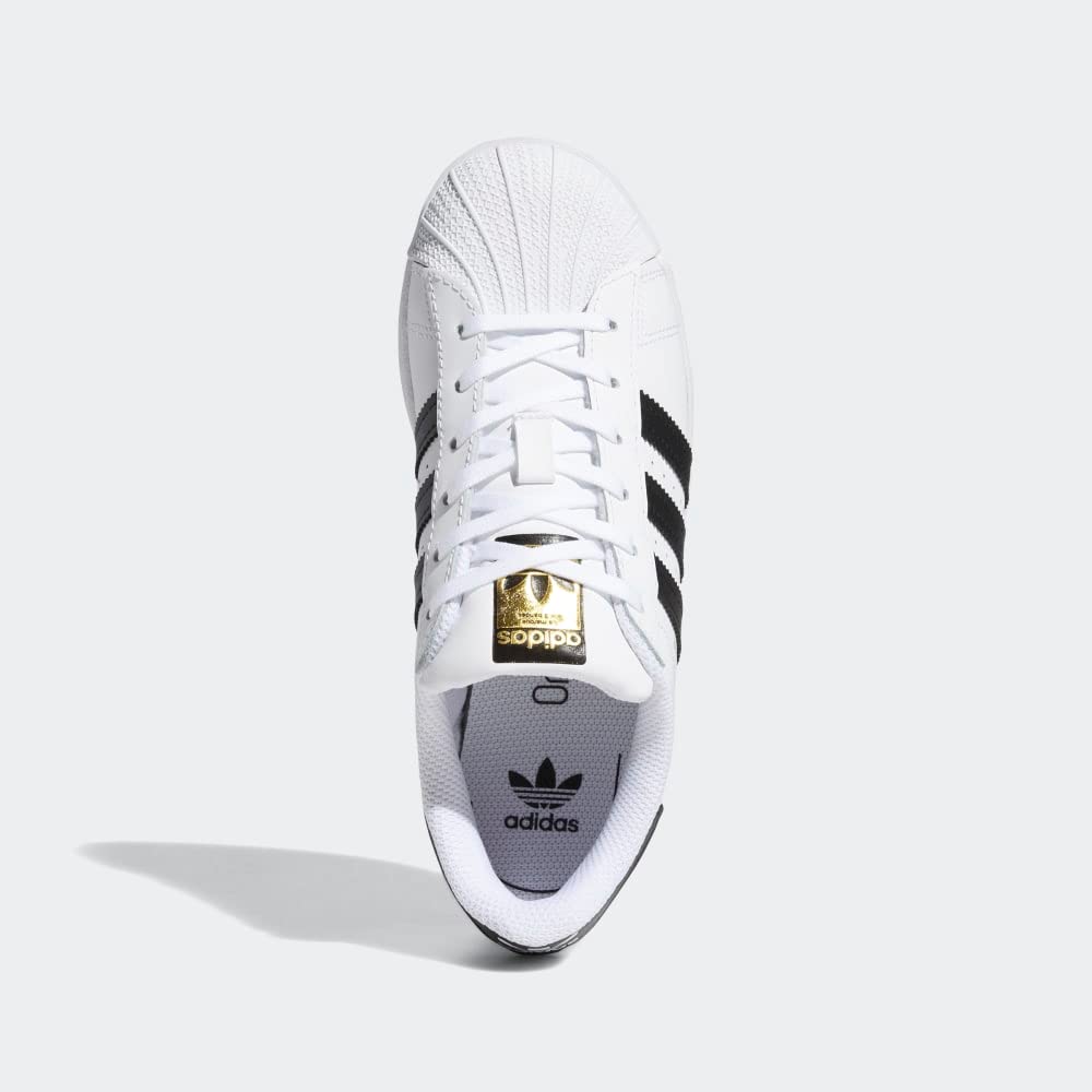 adidas Boy's Superstar El (Infant/Toddler) Sneaker 1 Little Kid White/Black/White