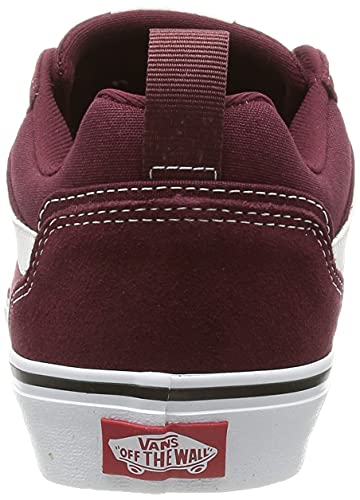 VANS Men's Low-Top Trainers Sneaker, Suede Canvas Port Royale White, 10.5