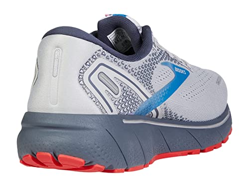 Brooks Single Shoe Ghost 14 Grey/Blue/Red 8 Left D (M)