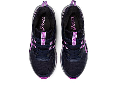 ASICS Kid's Gel-Venture 8 Grade School Running Shoes, 4, Midnight/Orchid