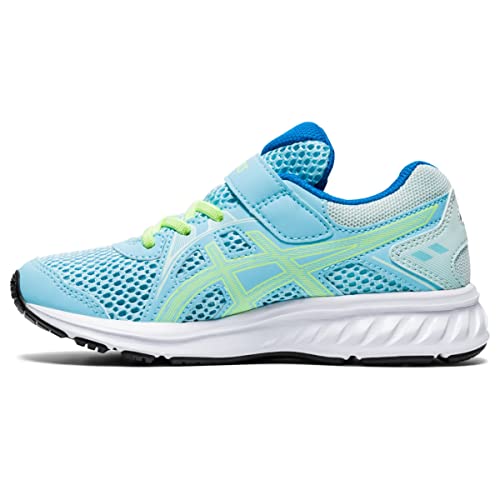 ASICS Kids Girl's Jolt 2 PS (Toddler/Little Kid) Ocean Decay/Lime Green 3 Little Kid M