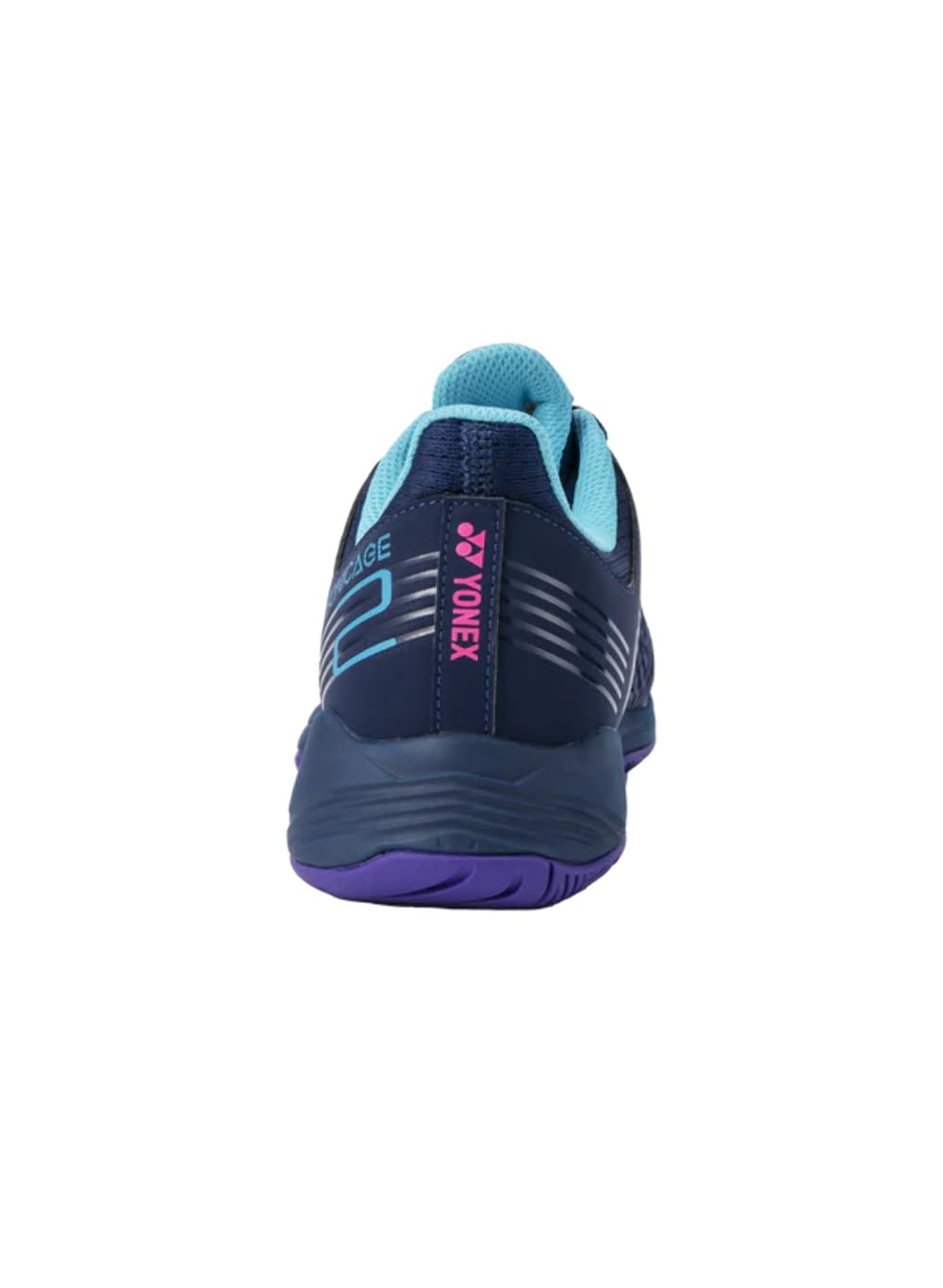 YONEX Women's Sonicage 2 All-Court Tennis Shoes, Navy/Blue Purple (US Men 5.5, US Women 7))