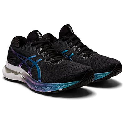 ASICS Gel-Nimbus® 24 Platinum Black/Black 5 B (M)