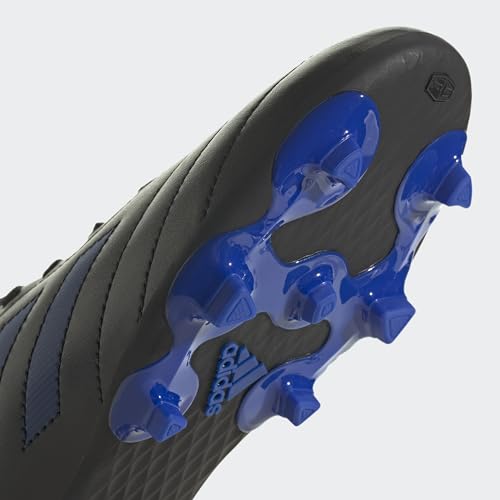 adidas Kids Goletto VII Firm Ground Cleats Soccer Shoe, Core Black/Royal Blue/Core Black, 10 US Unisex Toddler