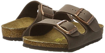 Birkenstock Boy's Mules, Brown Mocha, 3 Big Kid