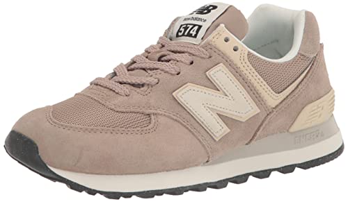 New Balance Unisex 574 V2 Lace-Up Sneaker, Beige/Off White, 7 US Men