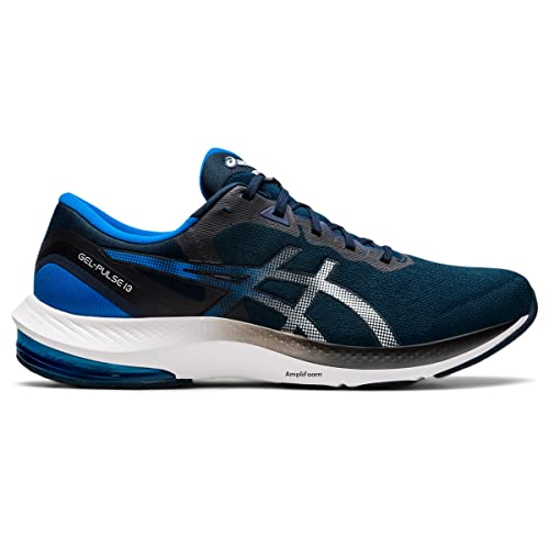 ASICS Men's Gel-Pulse 13 Running Shoes, 7.5, French Blue/White