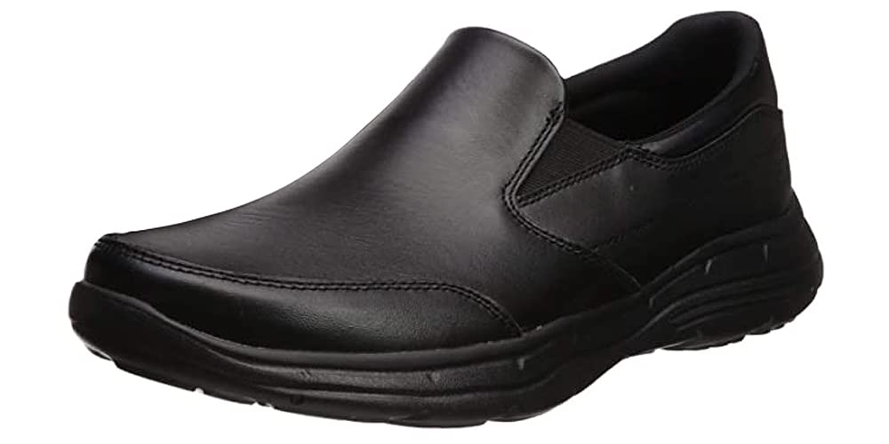 Skechers Men's Glides Calculous Slip-On Loafer 10.5 3X-Wide Black