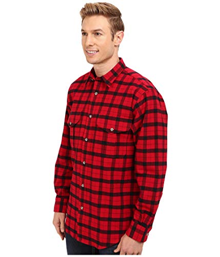 Filson Mens Alaskan Guide Shirt Red/Black XL One Size