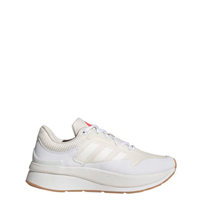 adidas Men's ZNCHILL Running Shoe 12 Cloud White/Cloud White/Bright Red