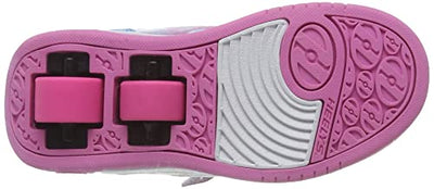 HEELYS Girl's Dual Up x2 (Little Kid/Big Kid) Neon Pink/Cyan/Purple 3 Little Kid M