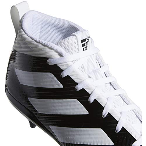 adidas Freak Ghost Cleat - Men's Football Core Black/White/Clear Grey, 11