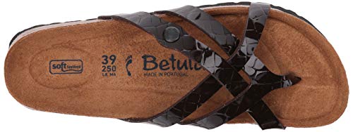 Birkenstock Betula Licensed Vinja Croko Embossed Brown EU 42 (US Women's 11-11.5) A - Narrow