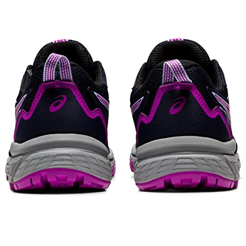 ASICS Kid's Gel-Venture 8 Grade School Running Shoes, 4.5, Midnight/Orchid