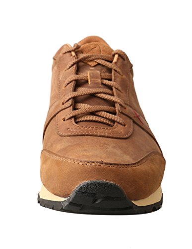 Twisted X Men's Saddle Athleisure Shoes Brown 10.5 D