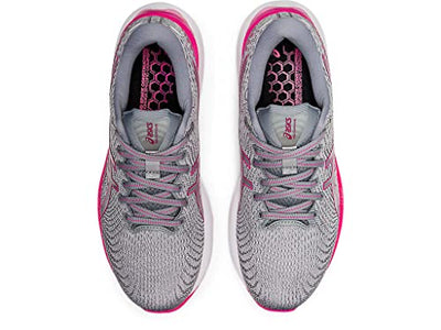 ASICS Women's Gel-Cumulus 24 Running Shoes, 5, Sheet Rock/Pink GLO