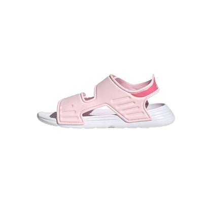 adidas Kids Girls Altaswim Slip On Casual Sandals Casual - Pink 13 Little Kid