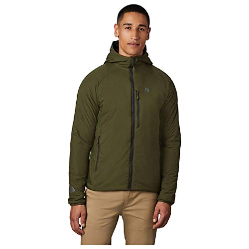 Mountain Hardwear KOR Strata Hooded Jacket - Men's Dark Army Medium