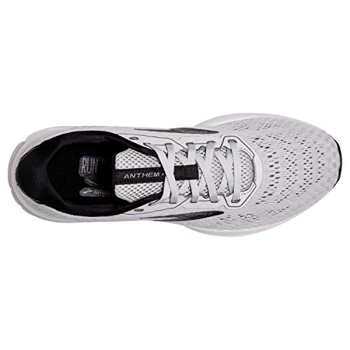 Brooks Anthem 4 Men's Neutral Running Shoe - Grey/Black/White - 8