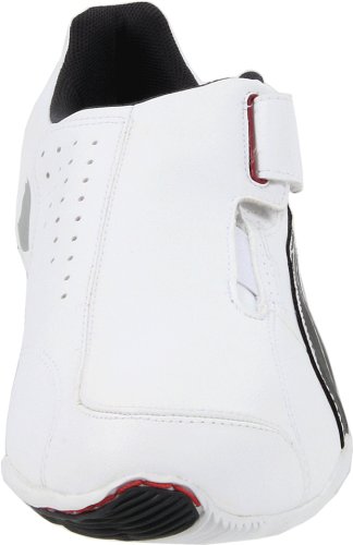 PUMA Men's Redon Move Sneaker, White/Black/Ribbon Red, 9.5 D US