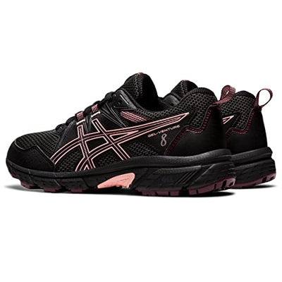 ASICS Kid's Gel-Venture 8 Grade School Running Shoes, 1.5, Black/DEEP Mars