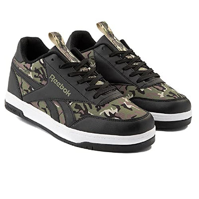 HEELYS Boy's Court Low (Little Kid/Big Kid/Adult) Black/Cap Olive/Safari Men's 7 M