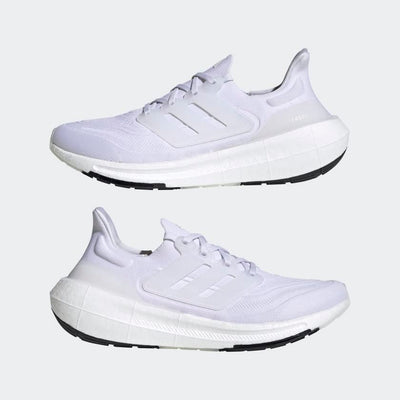 adidas Men’s Ultraboost Light Running Shoes (Ultraboost 23) White/White/Crystal White 6.5