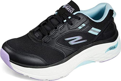 Skechers Max Cushioning Arch Fit - Fast Dash Black/Aqua 7.5 B (M)