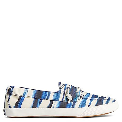 Sperry Women's Lounge Away 2 Tie-Dye Navy Boat Shoe 10 M US