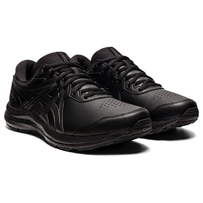 ASICS Men's Gel-Contend SL Walking Shoes, 7.5, Black/Black