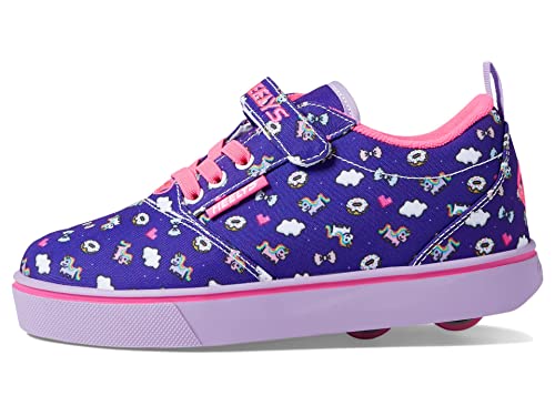 HEELYS Girl's Pro 20 Prints X2 (Little Kid/Big Kid) Purple/Pink/Multi 3 Little Kid M