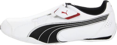 PUMA Men's Redon Move Sneaker, White/Black/Ribbon Red, 9.5 D US