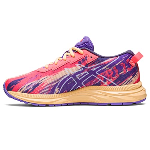 ASICS Kid's Gel-Noosa TRI 13 Grade School Running Shoes, 3.5, Blazing Coral/White